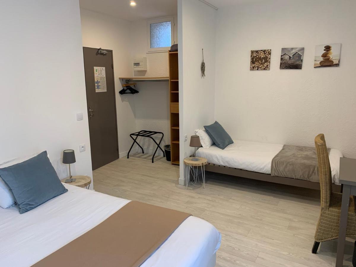 Logis Hotels - Hotel Et Restaurant L'Oceana Lanton Eksteriør bilde
